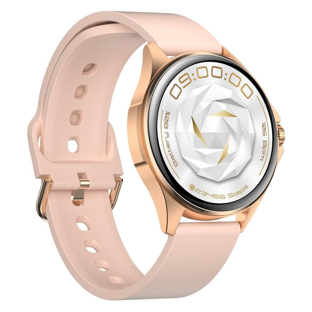 AuraFit Ella 1 Smartwatch in Pink, , large