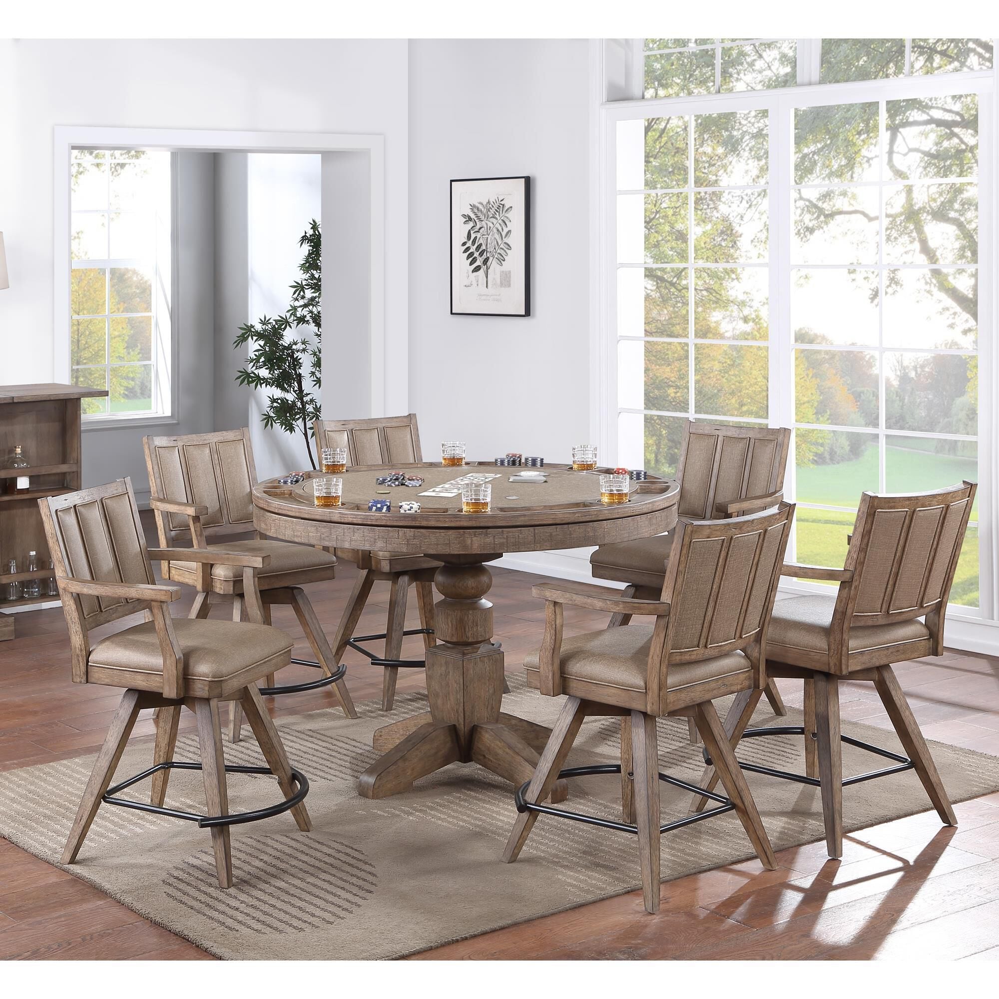 Nebraska furniture mart kitchen top table and chairs