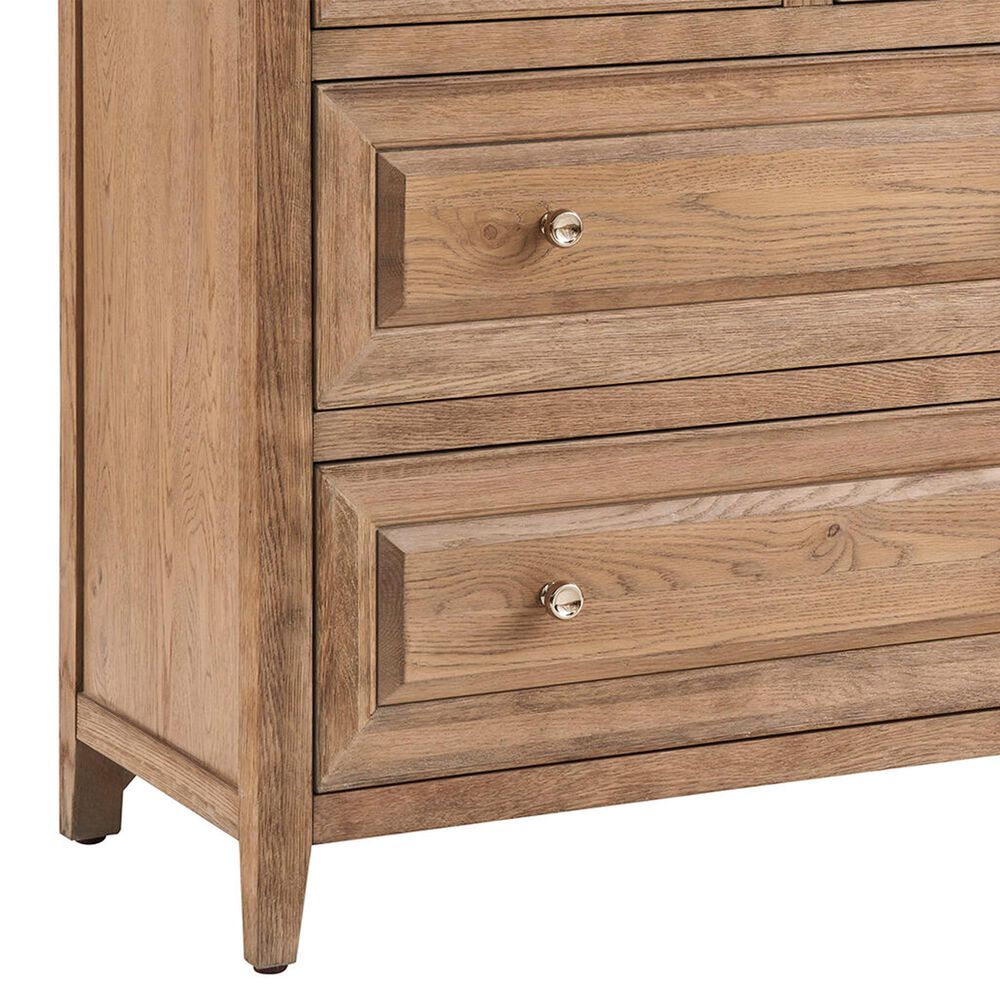 Universal Furniture Weekender 5-Piece Queen Canopy Bedroom Set in Natural and Sand Dune, , large