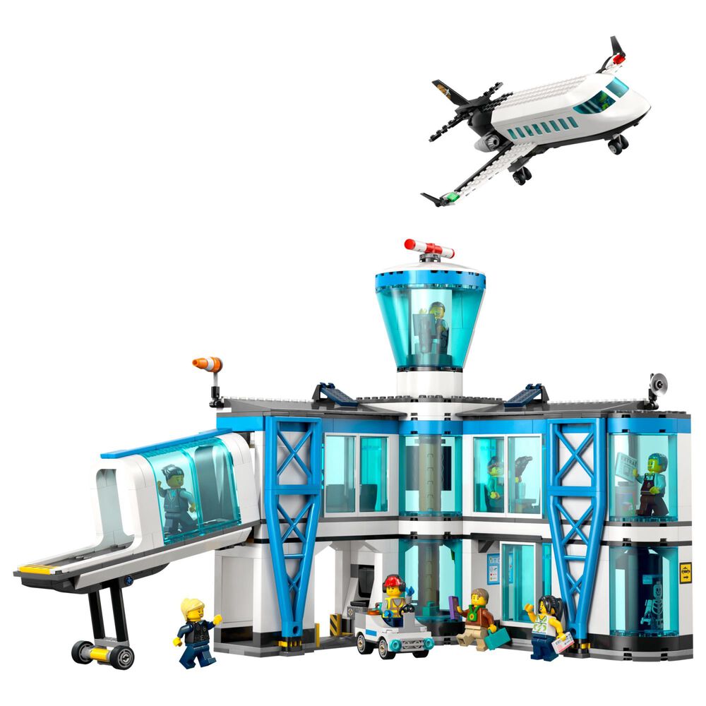 LEGO City Airport with Airplane Building Set, , large
