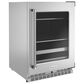 KitchenAid 24" Beverage Center with Right Hinge and Metal-Front Racks in Stainless Steel, , large