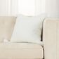 Rizzy Home DFPT19125WH002020 20" Down Filled Pillow in White, , large