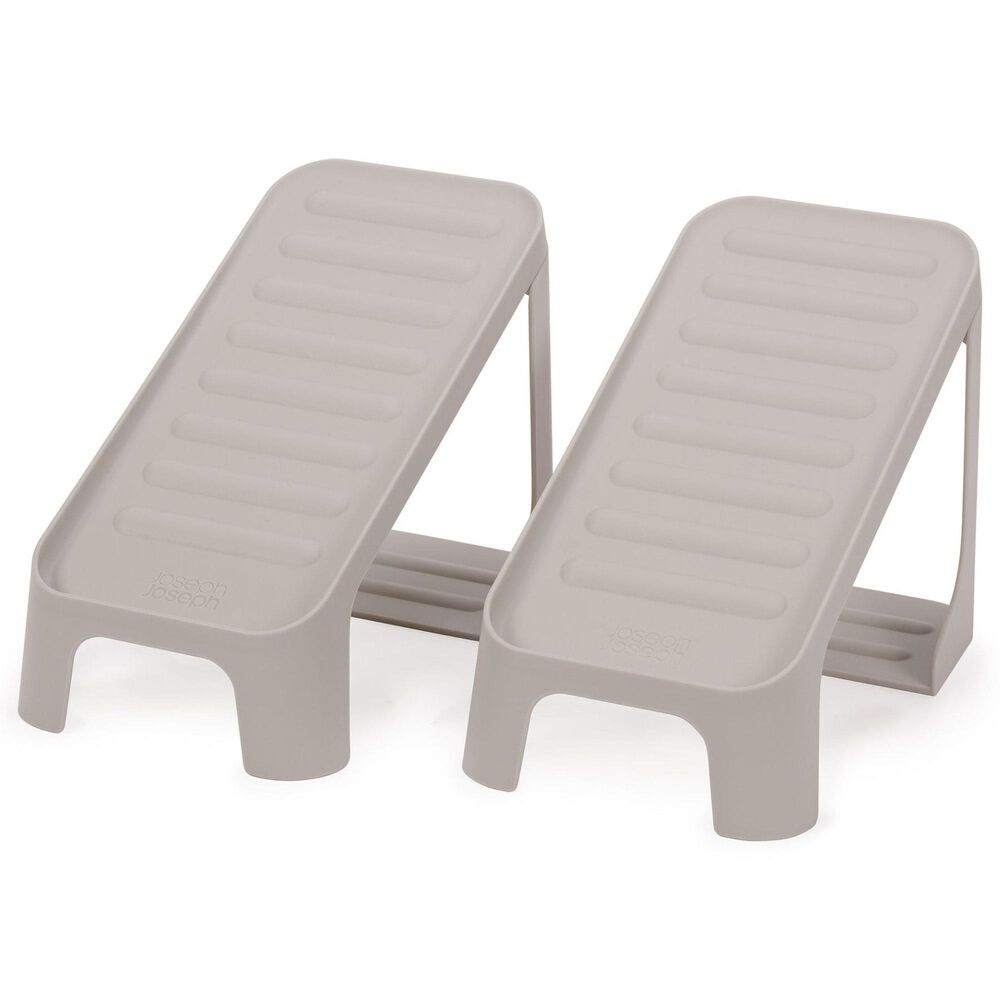 Joseph Joseph Shoe-In 2-Piece Compact Shoe Caddy in Ecru, , large