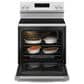 GE Appliances 30" Freestanding Electric Range with Self-Clean and 4 Burners in White, , large