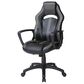 Valor Living Influx Gaming Chair in Black and Grey, , large