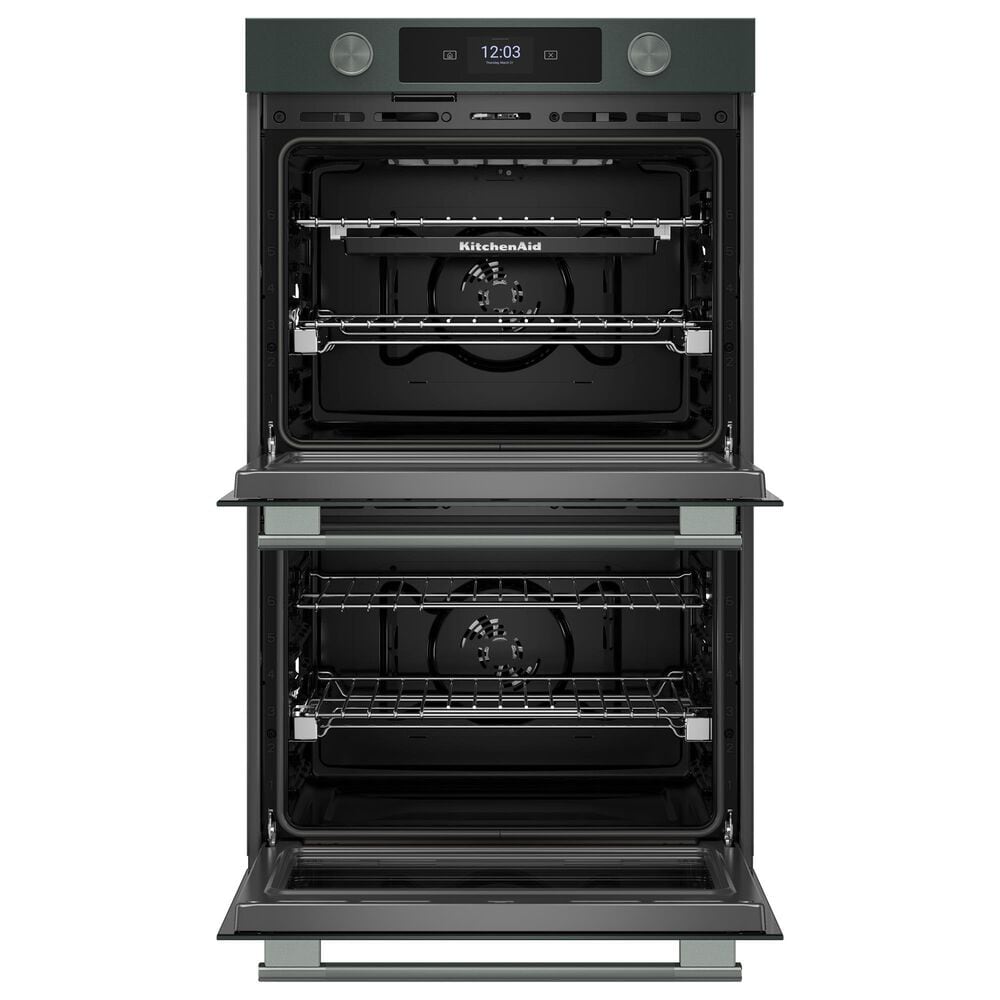 KitchenAid 30&quot; Smart Double Wall Oven with Assisted Cook Cycles in Juniper, , large
