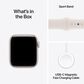 Apple Watch SE 3 (GPS+Cellular) 40mm Aluminum Case with Starlight Sport Band - M/L - Starlight - (2025), , large