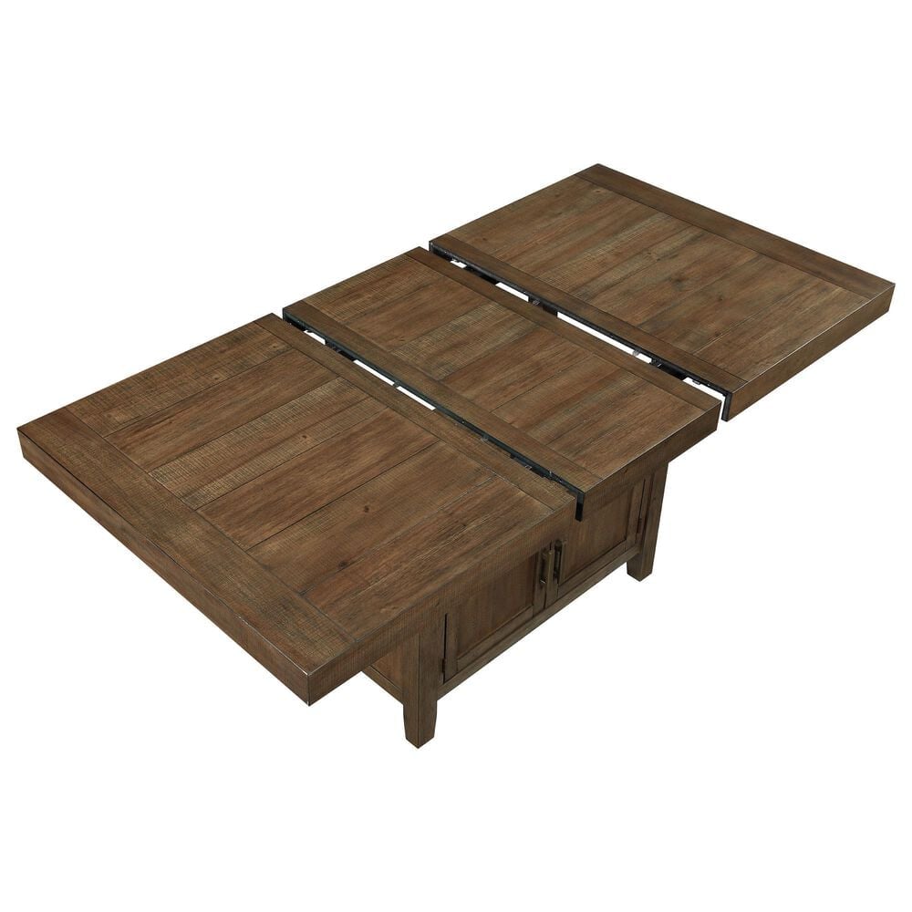 Steve Silver Co. Garland 7-Piece Dining Set in Brown, , large