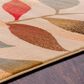 Surya Riley Light Green, Dark Brown, Olive, Red, Charcoal, Black and Mustard 6"7" x 9"6" Area Rug, , large