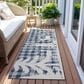 Dalyn Rug Company Wonderland WN32 2"3" x 7"6" Blue Indoor/Outdoor Runner, , large