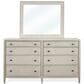 Riverside Furniture Laguna 8 Drawer Dresser and Mirror in Drift, , large