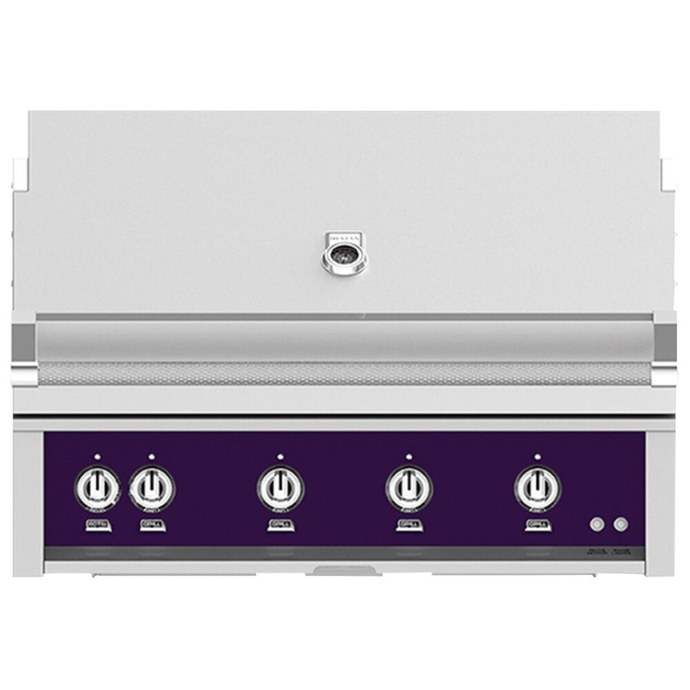 Hestan 42" Built-In Natural Gas Grill in Lush Purple, , large