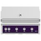 Hestan 42" Built-In Natural Gas Grill in Lush Purple, , large