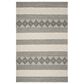 Safavieh Natura NAT105F 4" x 6" Grey and Ivory Area Rug, , large