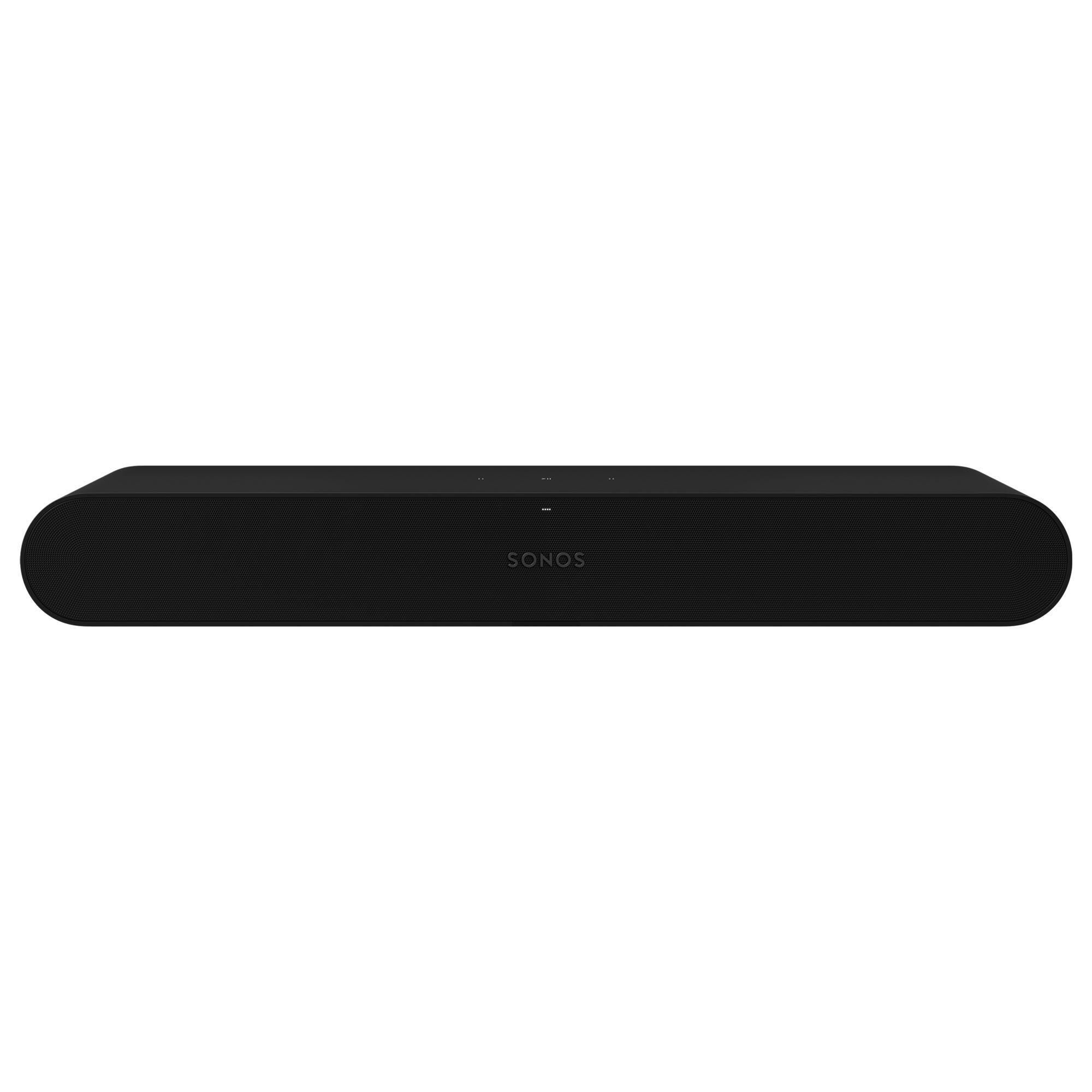 SONOS Ray Soundbar with Roam 2 Portable Speaker in Black