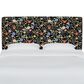 Rifle Paper Co Crafted by Cloth and Company Elly Twin Headboard in Stawberry Fields Black, , large