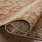 Loloi Heritage 4" x 6" Brick and Multicolor Area Rug, , large