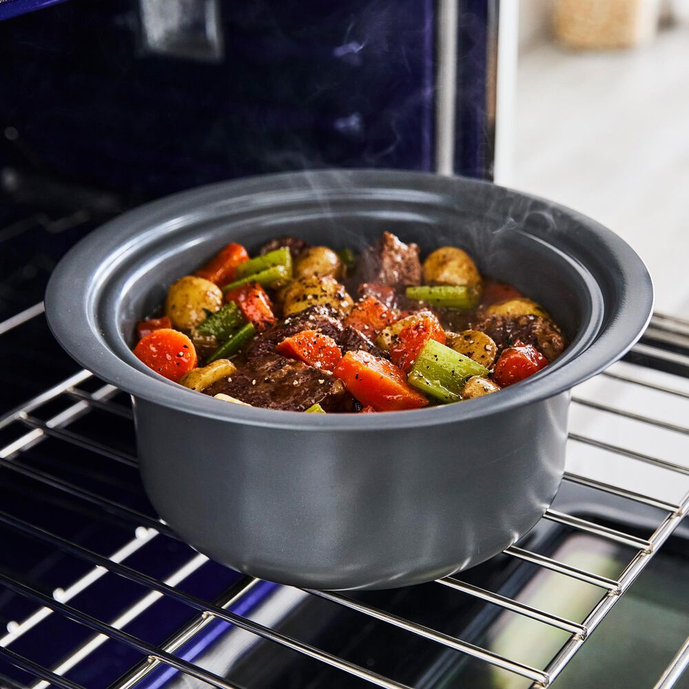 Green Pan Bistro 4-Quart Slow Cooker with In-Pot Browning in Macadamia, , large
