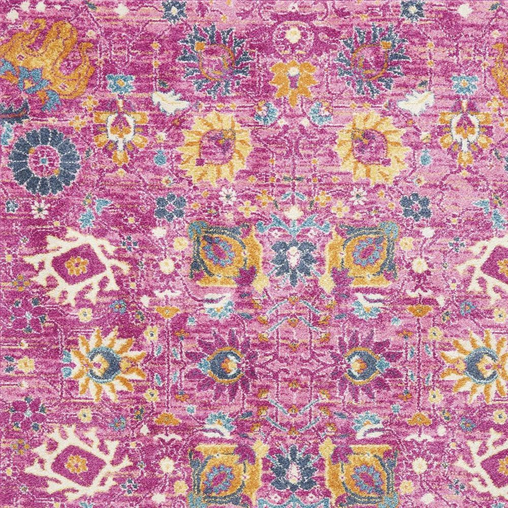 Nourison Passion PSN01 3&#39;9&quot; x 5&#39;9&quot; Fuchsia Area Rug, , large