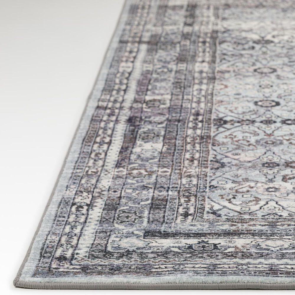 Dalyn Rug Company Jericho JC7 2&#39;6&quot; x 10&#39; Pewter Indoor/Outdoor Runner, , large