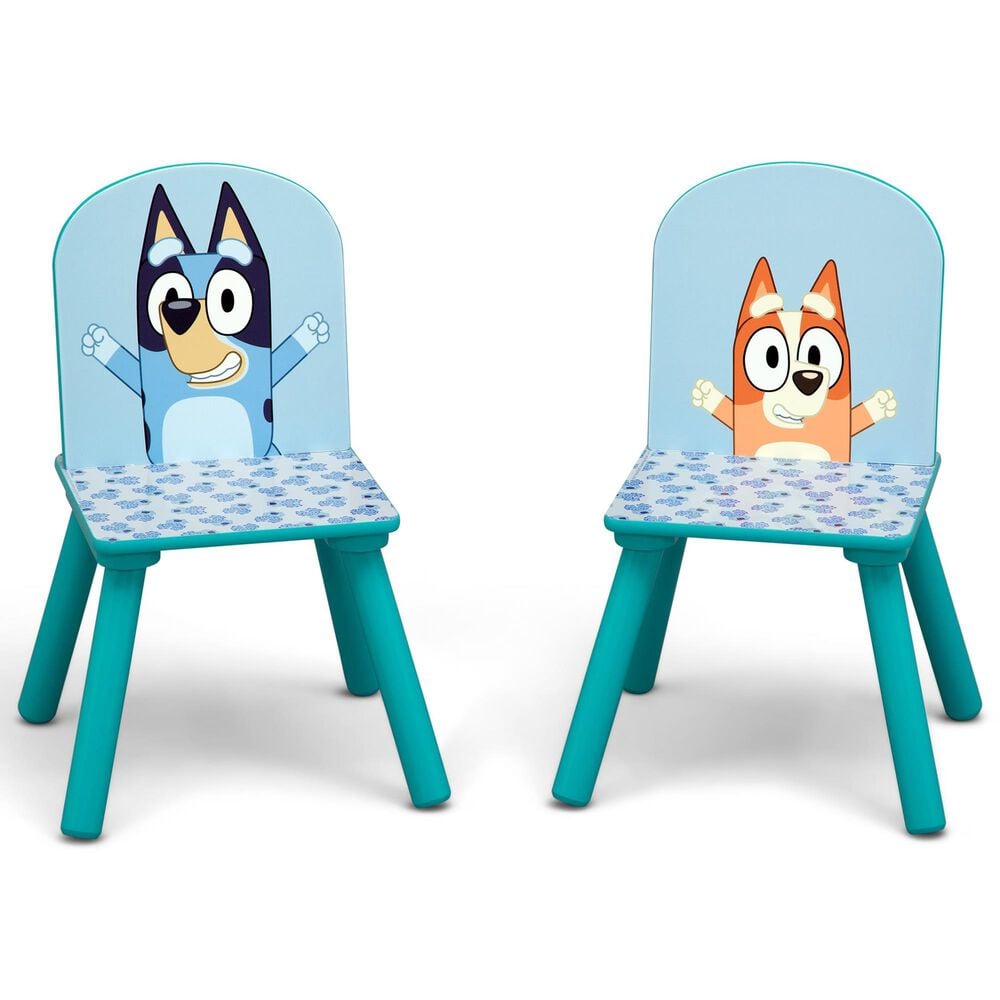 Delta Bluey 3-Piece Table and Chair Set in Blue, , large