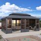 HOMLUX 12" x 20" Outdoor Hardtop Gazebo with Aluminum Frame, Double Galvanized Roof, Detachable Windows, Solarium Sunroom in Gray, , large