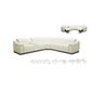 Interlochen 6-Piece Power Reclining L-Shaped Sectional with Power Headrest in Ice White, , large