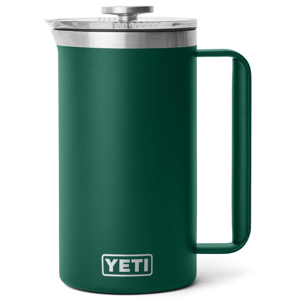 YETI Rambler 34 Oz French Press with Twist-To-Lock Lid in Black Forest Green, , large