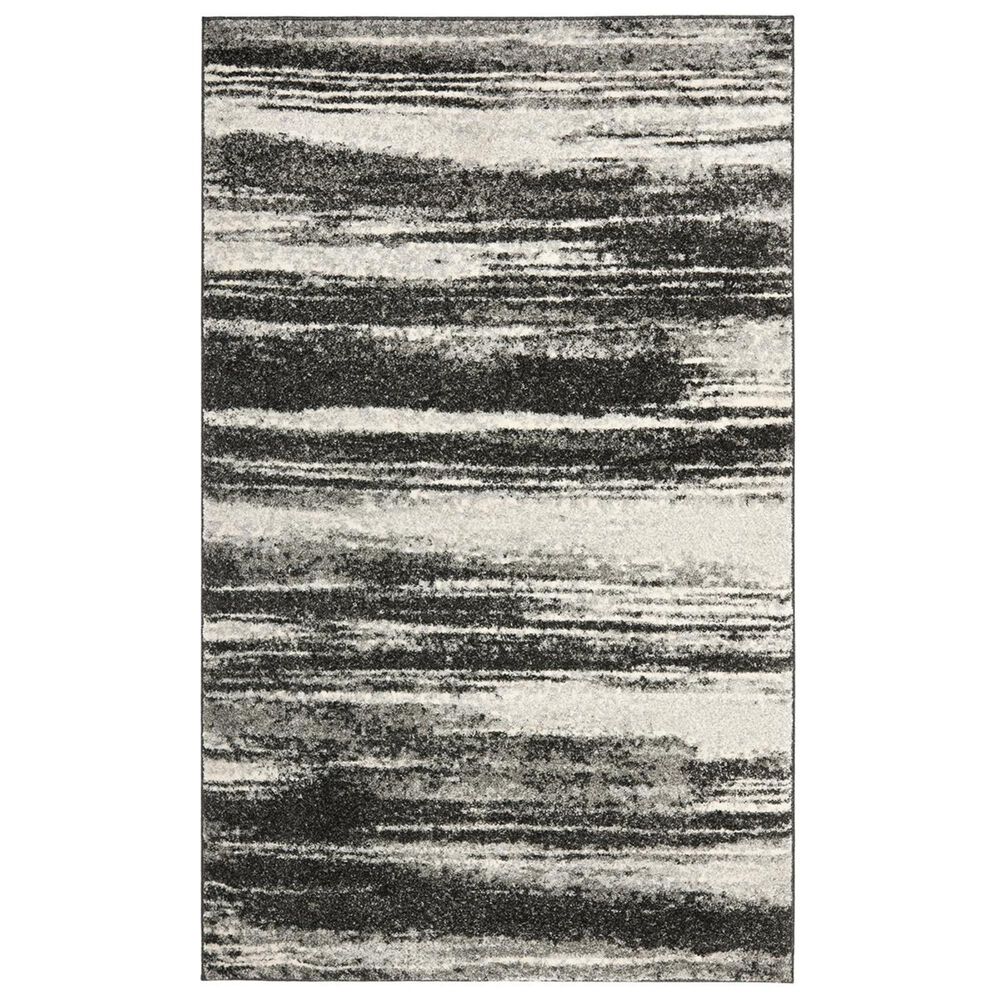 Safavieh Retro RET2693-8479-5 5&#39; x 8&#39; Dark Grey/Light Grey Area Rug, , large