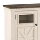 Ashley Bolanburg Extra Large 74" TV Stand in Antique White and Weathered Oak Top, , large