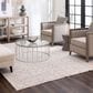 Karastan Solitude Pandosia 5" x 7"10" Cream Light Beige Area Rug, , large