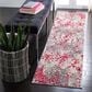 Safavieh Madison MAD425R 2"2" x 8" Grey and Red Runner, , large