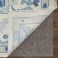 Feizy Karina 7"9" x 9"9" Ivory and Blue Area Rug, , large