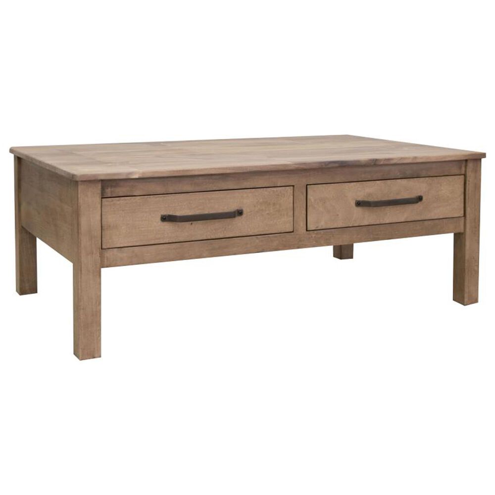 Fallridge Natural Parota Cocktail Table in Brown, , large