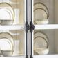 Legacy Classic Furn Direct Shp Vintage Market 2-Door Display Cabinet in Picket Fence, , large