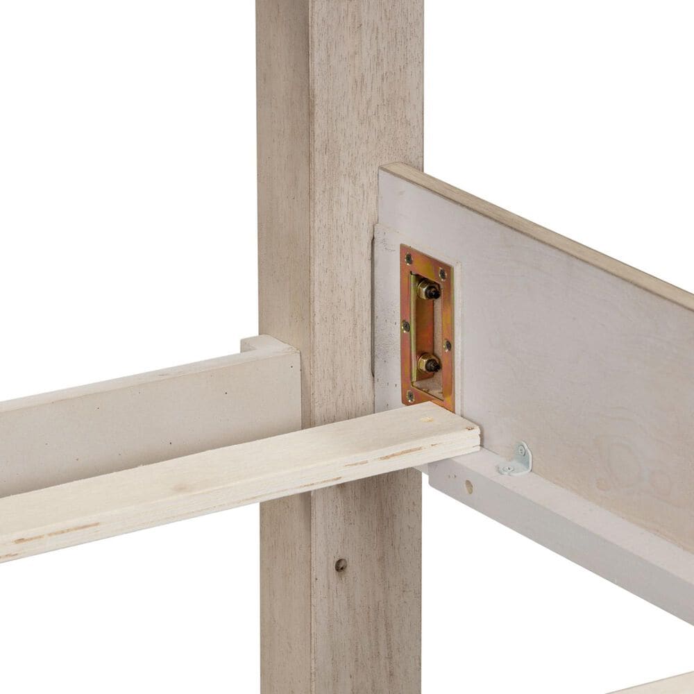 Belle Furnishings Heartland Queen Panel Bed in Antique White, , large