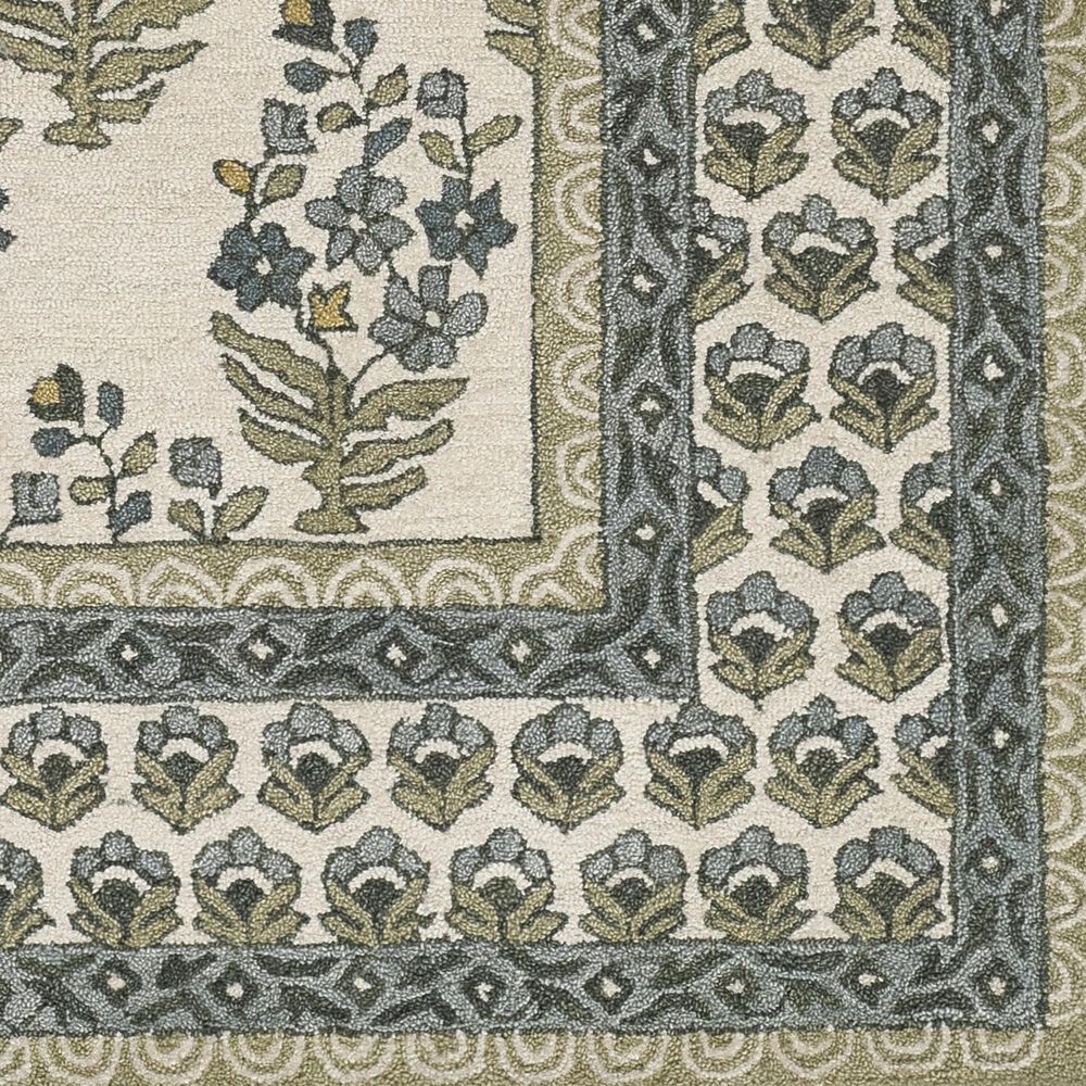 Momeni Cotswold COT-3 3&#39;6&quot; x 5&#39;6&quot; Green Area Rug, , large