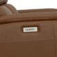 Flexsteel Henry Power Reclining Loveseat with Headrests and Lumbar in Caramel, , large