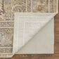 Feizy Celene 39KXF 10" x 14" Beige and Gray Area Rug, , large