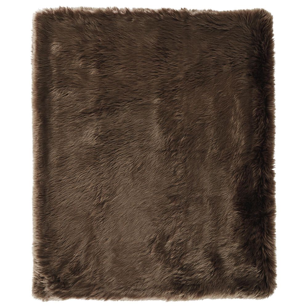 Ashley Bellethrone 50&quot; x 60&quot; Throw Blanket in Brown, , large