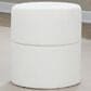 LumiSource Spin 18" Swivel Ottoman in Cream, , large