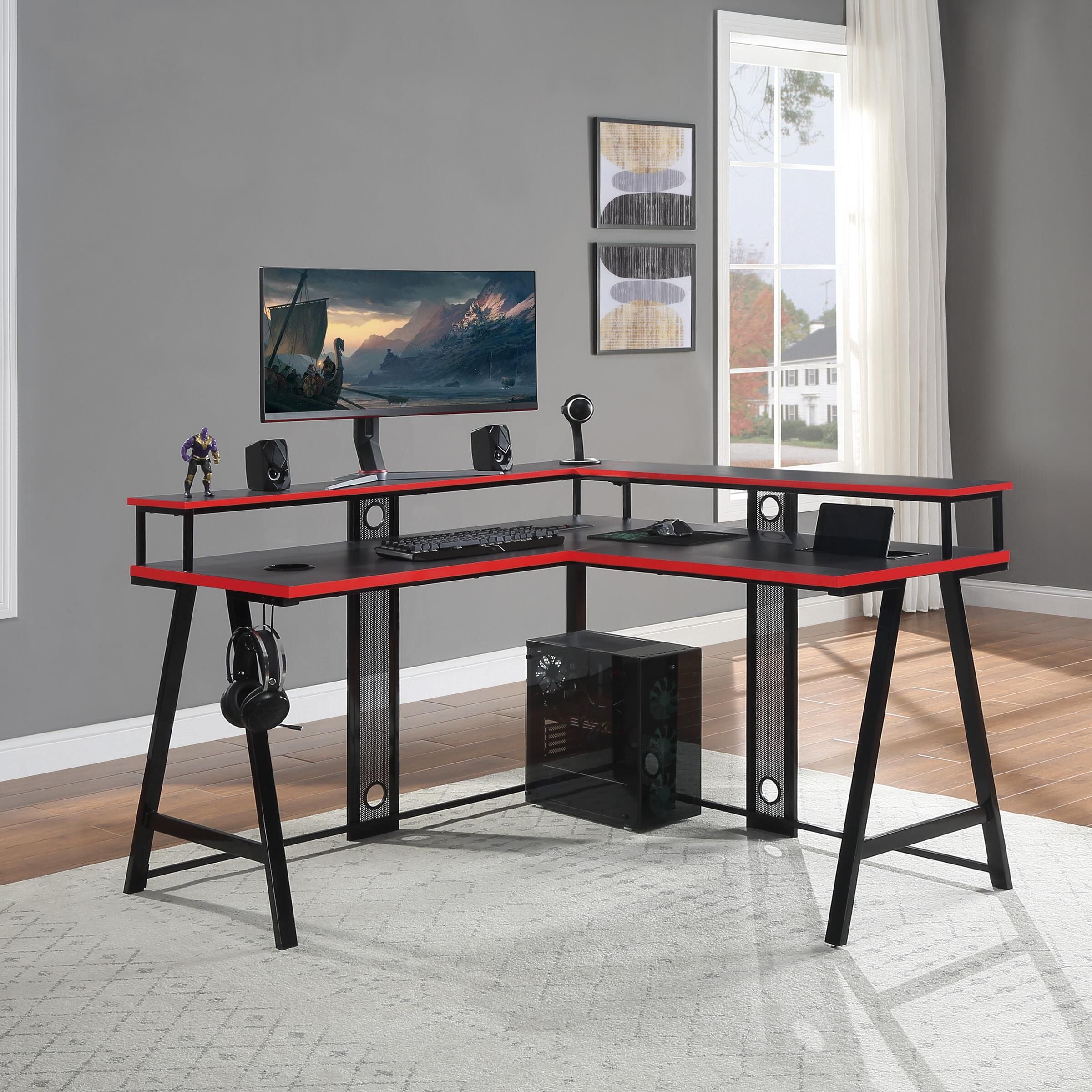 Z line top gaming desk