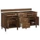 James Martin Vanities Lorelai 72" Double Vanity in Mid-Century Walnut with 3 cm Eternal Marfil Quartz Top, , large