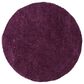 Safavieh August Shag 5"3" Round Purple Area Rug, , large