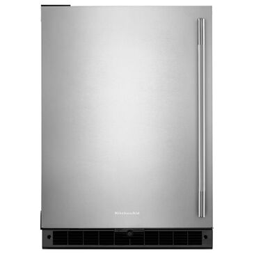 KitchenAid 5.0 Cu. Ft. Undercounter Refrigerator in Black and Stainless Steel, , large