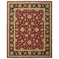 Feizy Wagner 8942F 5" x 8" Red and Black Area Rug, , large