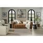 Nourison Courtyard Ivory and Silver 5" Square Indoor/Outdoor Area Rug, , large