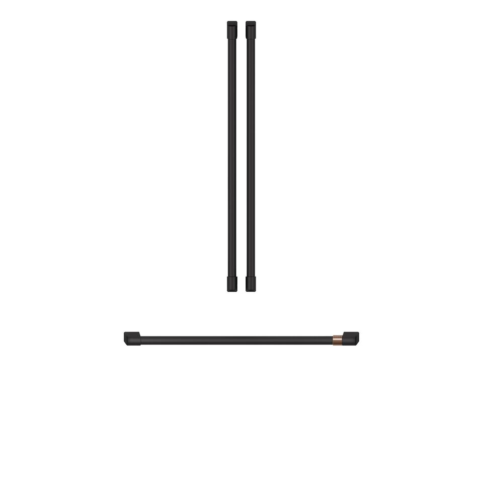 Cafe CAFE REFRIGERATION HANDLE KIT - FLAT BLACK, , large