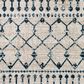 Surya Lavadora 9"3" x 12" Ink Blue, Blue, Light Beige and Light Gray Area Rug, , large
