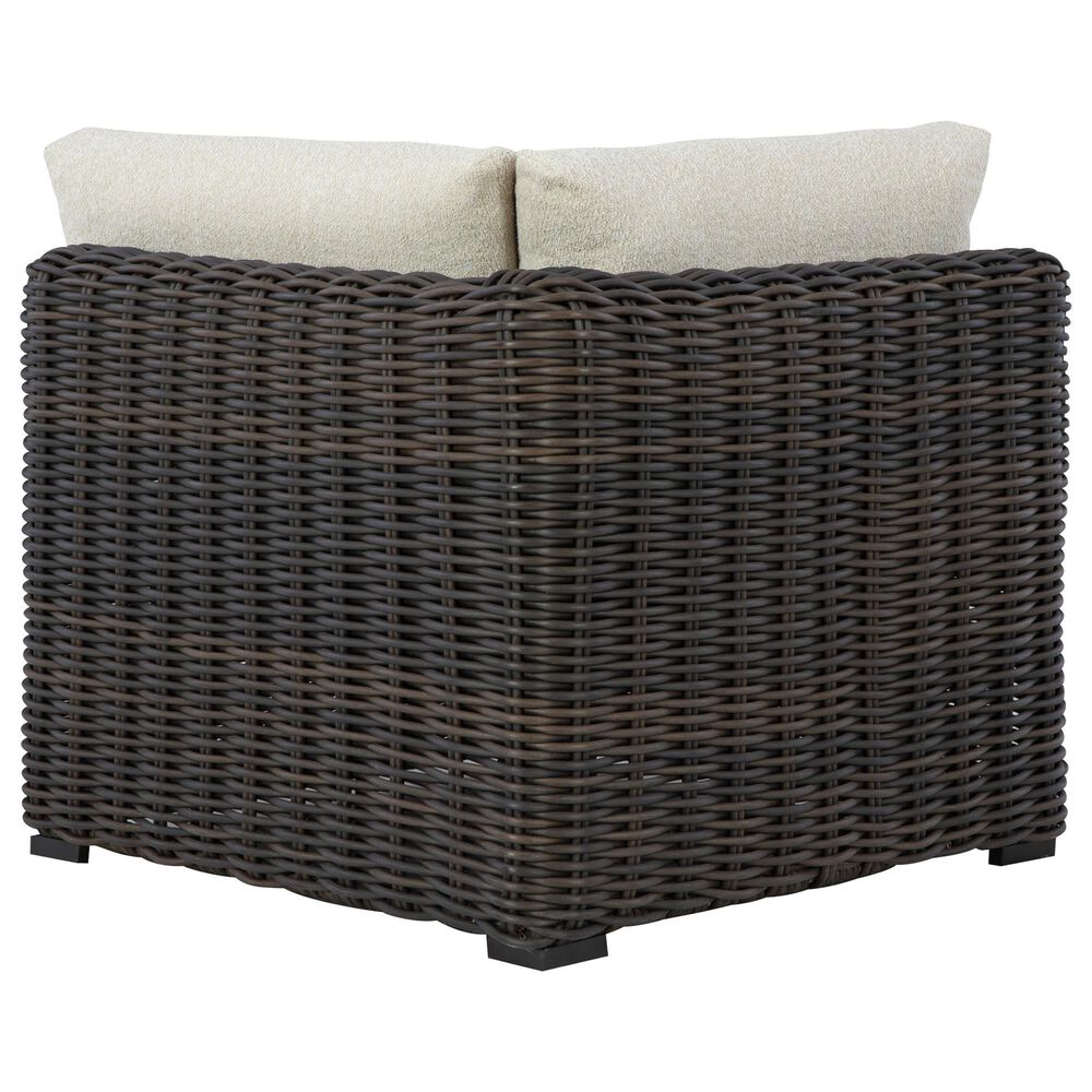 Ashley Kimora 6-Piece Patio Sectional Conversation Set in Dark Brown, , large